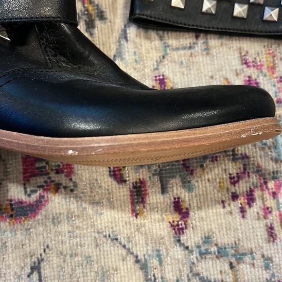 Florsheim Studded Moto Ankle Boots size 35EU - Picture 2 of 5